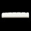 3X Guitar Guitar Bridge Ivory Bone Bone Nut Saddle Acoustic Bridge Saddle 5