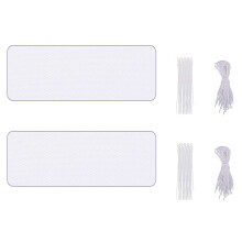 2X Stairway Net - Baby Safety Rail - Balcony Railing Guard Banister Proofing Stair Net for Child, Pet- Indoor & Outdoo