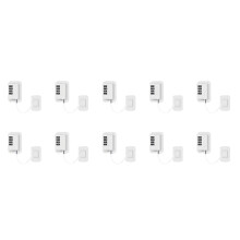 10X Password Window Lock Child Safety Lock Baby Protection Children Fridge Lock Door Cabinet Limiter Locks-White