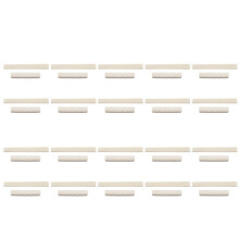 20X Classical Guitar Bone Slotted Saddle Nut Set