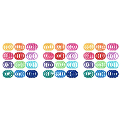 576 Peças 7 Polegadas Potholder Loops Tecelagem Loops Tecelagem Artesanato com 12 Cores para Artesanato DIY Suprimentos A