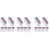48 Boxes Home and Travel Quick Fix Sewing Kit Pre Threaded Needle Kit, Each Box with 10 Pieces 1