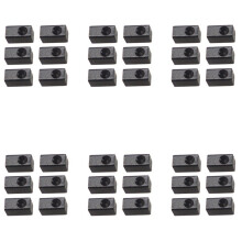 36 Pièces Guitare Trémolo Pont Pince de Selle Verrouillage de Pression Chaîne Insérer Bloc En Métal pour Guitare électrique Pièces Accessoires