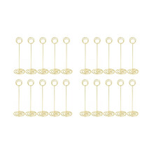 Table Number Holders 20Pcs - 8.75 Inch Place Card Holder Tall Table Number Stands for Wedding Party Graduation Reception