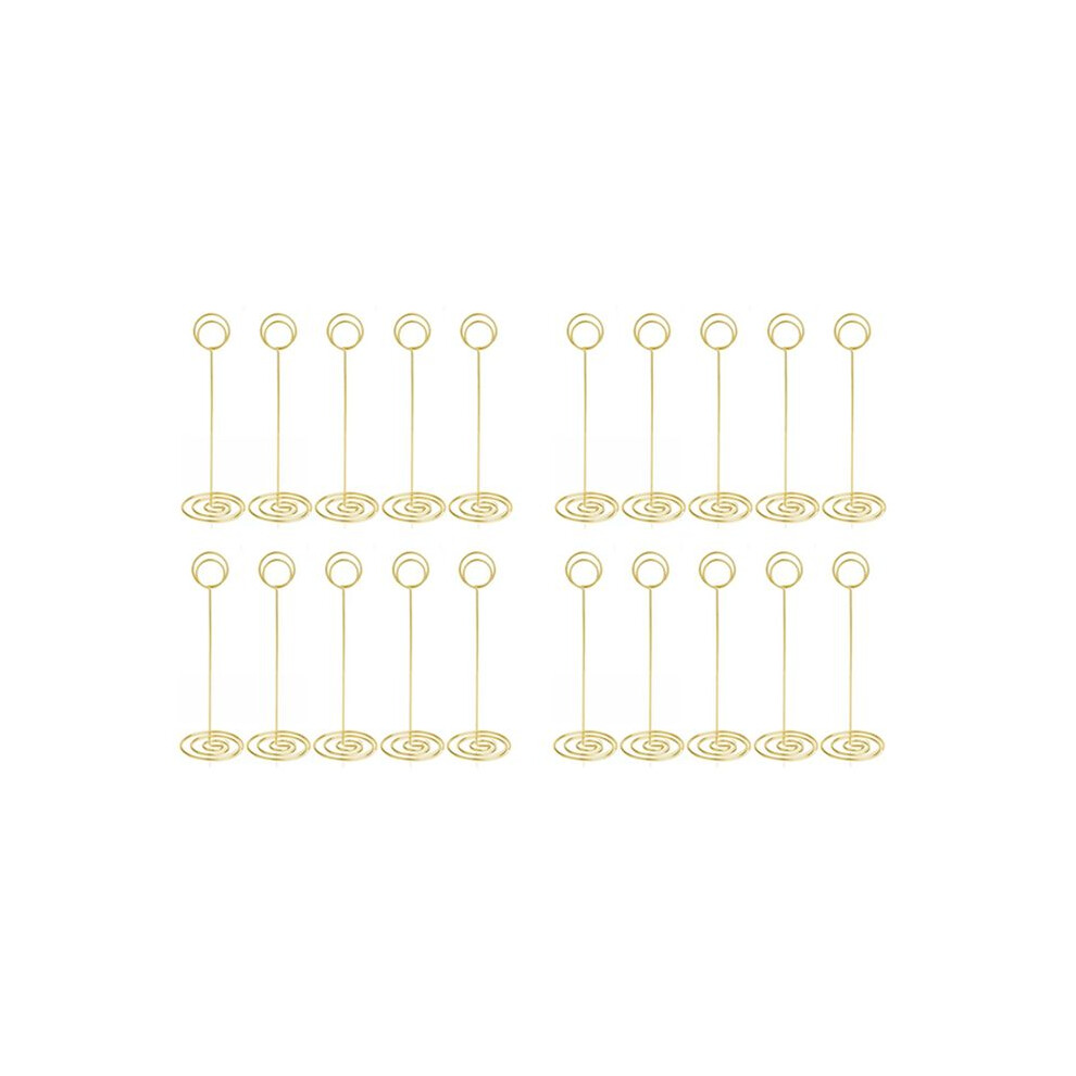 Table Number Holders 20Pcs - 8.75 Inch Place Card Holder Tall Table Number Stands For Wedding Party Graduation Reception 6032898417251