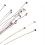 2X 19 String Lyre Harp String Lyre String Small Harp Strings Accessories Musical Instrument Laiyaqin String 2