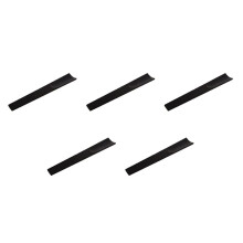 5X 4/4 Size Violin Fingerboard Ebony Fingerboard Black