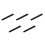 5X 4/4 Size Violin Fingerboard Ebony Fingerboard Black 1