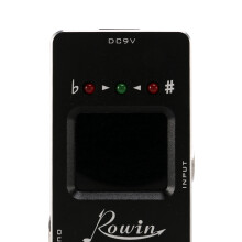 4X Rowin Lt-901 Guitar Tuner Effect Pedal Chromatic True Bypass Lcd Display Digital Pedal Guitar Parts Accessories