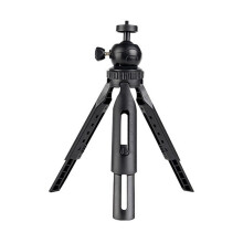 Multifunctional Tripod for Cameras & Phones Desktop Tripod Portable Vlog Selfie Stick with 360 Black