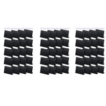 60Pcs 4 x 3 Inches Chalkboard Table Tent Sign Chalkboard Buffet Tags Food Label for Party Tabletop Chalkboard Signs