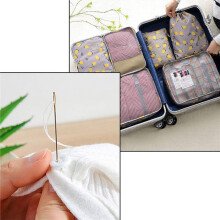 48 Boxes Home and Travel Quick Fix Sewing Kit Pre Threaded Needle Kit, Each Box with 10 Pieces