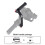 Camera Grip for  RC2/RS3 Gimbal Stabilizer Pot Handle Carbon Fiber Foldable Slot Side Handle A 8