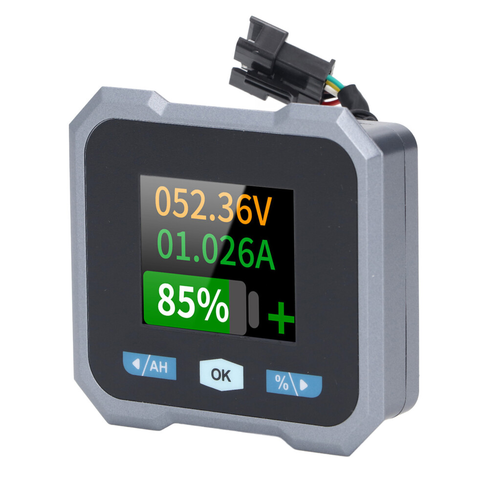 Smart Battery Monitor 1.8" Color Lcd Waterproof 50A 10Â100V Volt Meter 9471385781142