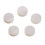 40x Mere Blanche de Perle Coquille Point  Fabricant de Marqueterie 6mm 3