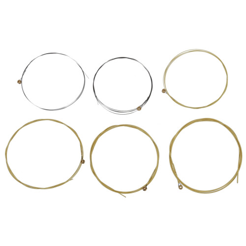 12x Metal Strings for Acoustic Guitar 1 Meter 1M New 1