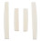 16 Pezzi 6 Corde per Chitarra Acustica Bone Bridge Sella E Dado Realizzato in Real Bone 3