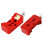 Small Dual-Purpose Dovetail  Guide Mirror Guide Rail Slider Astronomical Telescope Accessories Red 8