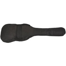 2X Mochila Preta à Prova D'água com Alças Duplas para Baixo Gig Bag Estojo para Baixo Elétrico 5 mm de Espessura Acolchoado