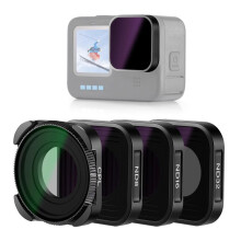 NEEWER ND & CPL Filter Set for Hero 9 &10,ND8, ND16, ND32, CPL Action Camera Accessories HD Slim Filters