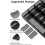 4x Plastic Stackable Organizer Container with Adjustable Dividers, Plastic Box with 18 Removable Grids Compartments 3