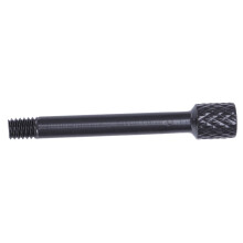 12 Pcs Brass Electric Guitar Tremolo Bridge Saddle Clamp Lock String Screw/String Through Screw Black