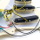 3X Micros de Guitare électrique Pickguard Chargé Assemblage de Plaque à Gratter Précâblé SSS Jaune 3