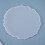 3X DIY Crystal Epoxy Mold Compote Swing Table Round Lace Coaster Table Decoration Silicone Mold 3