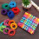 576 Peças 7 Polegadas Potholder Loops Tecelagem Loops Tecelagem Artesanato com 12 Cores para Artesanato DIY Suprimentos A 5