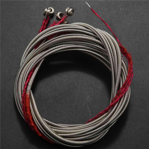 Set of 10 Steel Strings for 5 String Bass Guitar Great Replacement Durable 2