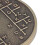 Pièce Code Morse CW - Cuivre galvanisé 30x30x3mm 8