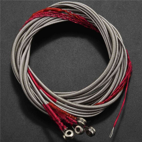Set of 10 Steel Strings for 5 String Bass Guitar Great Replacement Durable 2