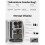 Storage Bag for  Osmo Action 5Pro/4/3 Portable Carrying Case with Protective Padding Black 2