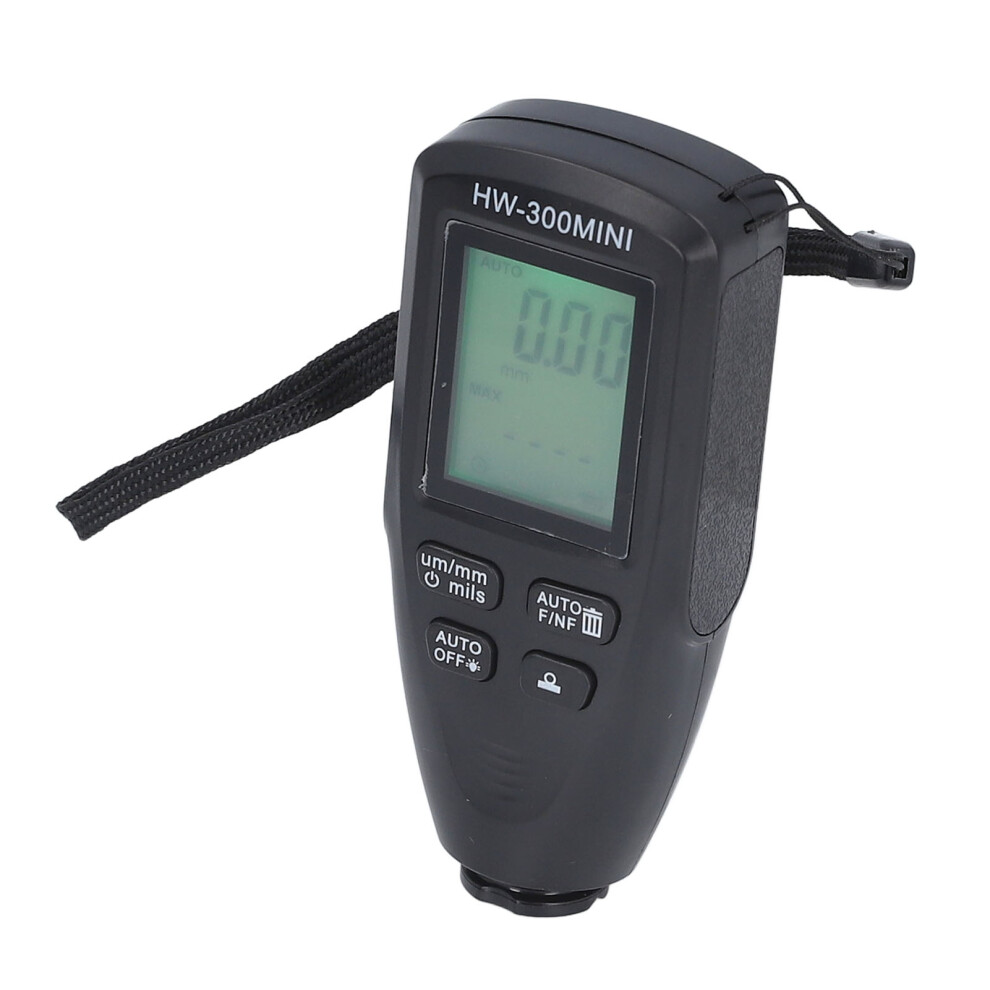 Digital Paint Thickness Gauge 0-2000Um Lcd Backlight Car Coating Meter 7901385782167