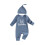 (3-6 Months, Blue) Σετ 2 τεμαχίων και καπέλο 1