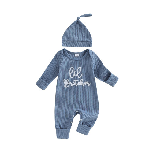 (Newborn, Blue) Σετ 2 τεμαχίων και καπέλο