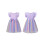 (3-4 Years, Purple) Φόρεμα νήπια με και ζώνη. 2