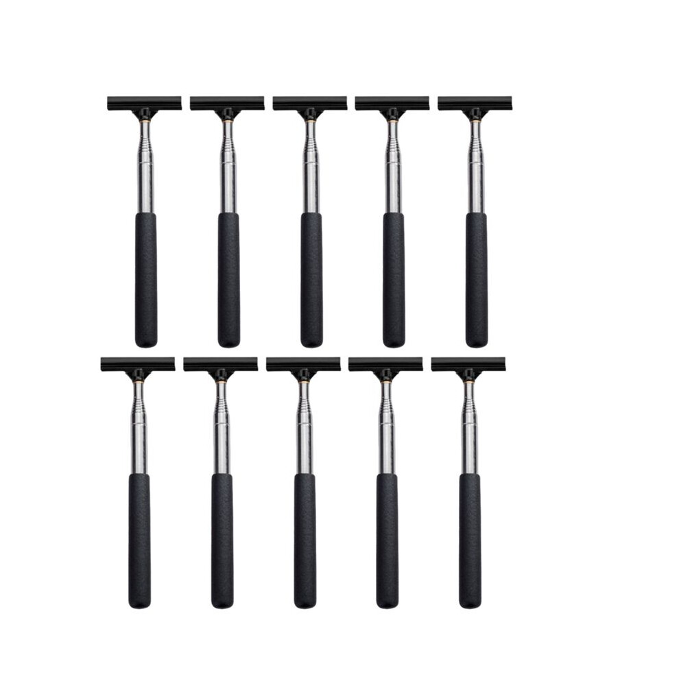 10Pcs Car Rearview Mirror Wiper Cleaning Tool Auto Glass Mist Cleaner Handle Telescopic Car Window Cleaning Brush 6034120188335