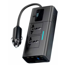 Car 220v Inverter 12 to 220 Voltage Power Converter 200W for 12V Vehicles