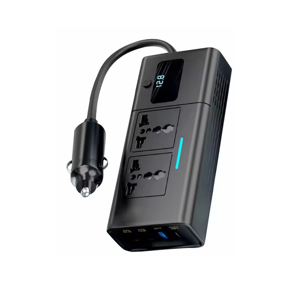 Car 220V Inverter 12 To 220 Voltage Power Converter 200W For 12V Vehicles 6034087634210