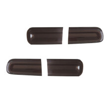 Smoked Tail Light Cover Trim for Challenger 2015-2023 Car Taillight Lamp Cover Exterior Accessories