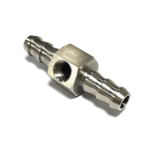 Adapter T-Fitting do Przewodu Paliwowego 3/8 Cala, do Czujnika Ciśnienia Paliwa, Złącze T-Fitting