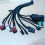 For   Cayenne Phaeton,  Steering Column J518 Computer ELV Repair Test Platform Cable 5