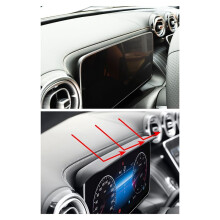Car Dash Screen Visor Plate Center Navigation Visor Cover for - Glc-Class 2023-2025 Navigation Shading Plate
