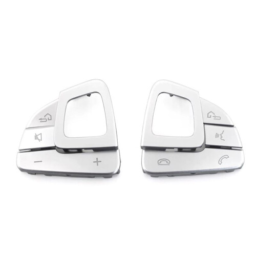 1Set Multifunction Steering Wheel Volume Control  Button Cover for   E Class W213 Sedan W238 Coupe