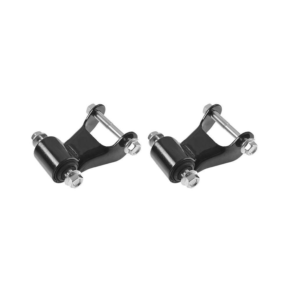 2Pcs Leaf Spring Rearward Shackle Bracket Kit For Chevy Sierra 1500 722-029 4712825652536