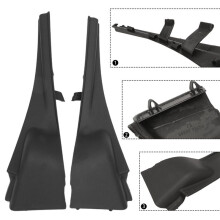 1 Pair Car Front Windshield Lower Corner Trim Wiper Deflector 66894-5BC0A 66895-5BC0A for Murano 2015-2018