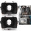 2PCS Headlight Fixing Kit Headlight Support Bracket Installation Kit 42437 for 7