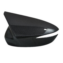 Capa de Espelho Retrovisor de Carro, Revestimento de Espelho Lateral, Acabamento em Fibra de Carbono para  CX-3 CX-4 2015-2019 CX-5