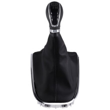 Car 6 Speed Gear Shift Knob Manual Gearbox Shift  with Dust Cover for  Excelle /XT  Astra 2009-2014